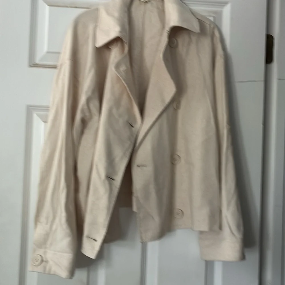 Linen jacket size large - Picture 2 of 3